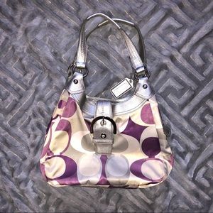 Satin Coach Purse